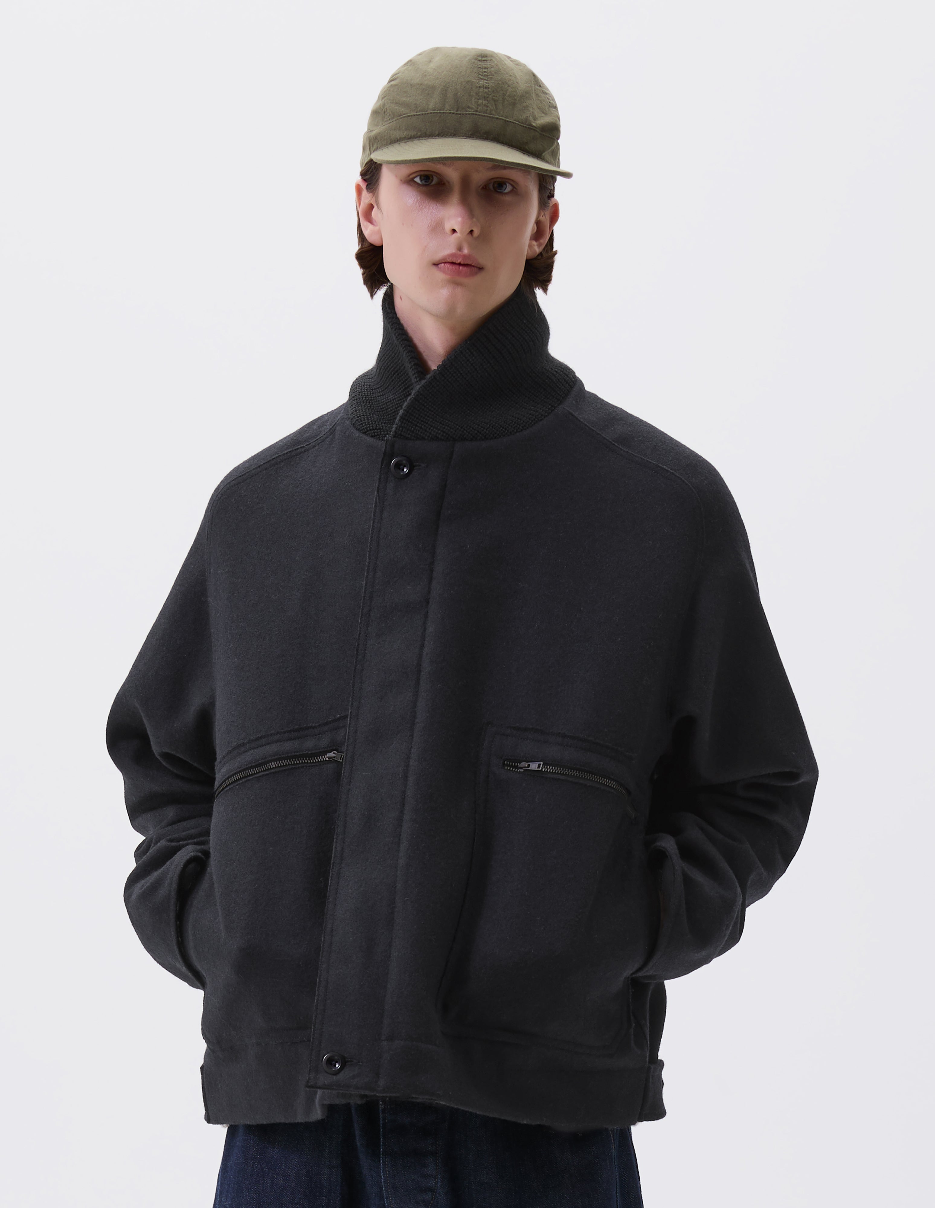 ジャケット・アウター 22AW MARGARET HOWELL DRY MELTON Wool Melton Shawl Collar Coat – La Garçonne