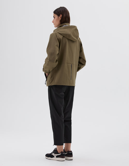 MIZUNO RAIN JACKET | NYLON POPLIN | LIGHT KHAKI