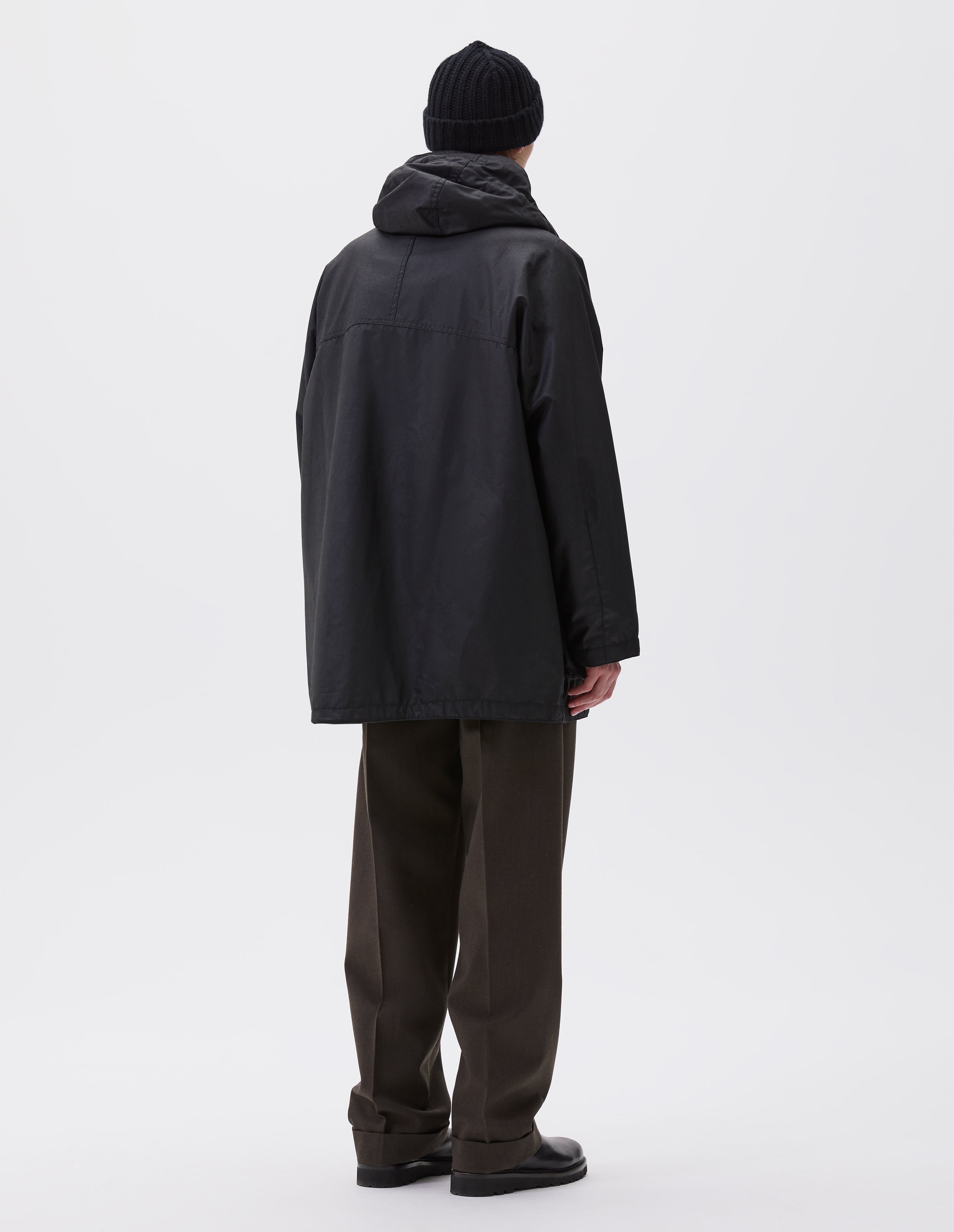 【旧タグ】Margaret Howell ブラック　スタンドカラージャケット CASUAL TAILORING | MARGARET HOWELL