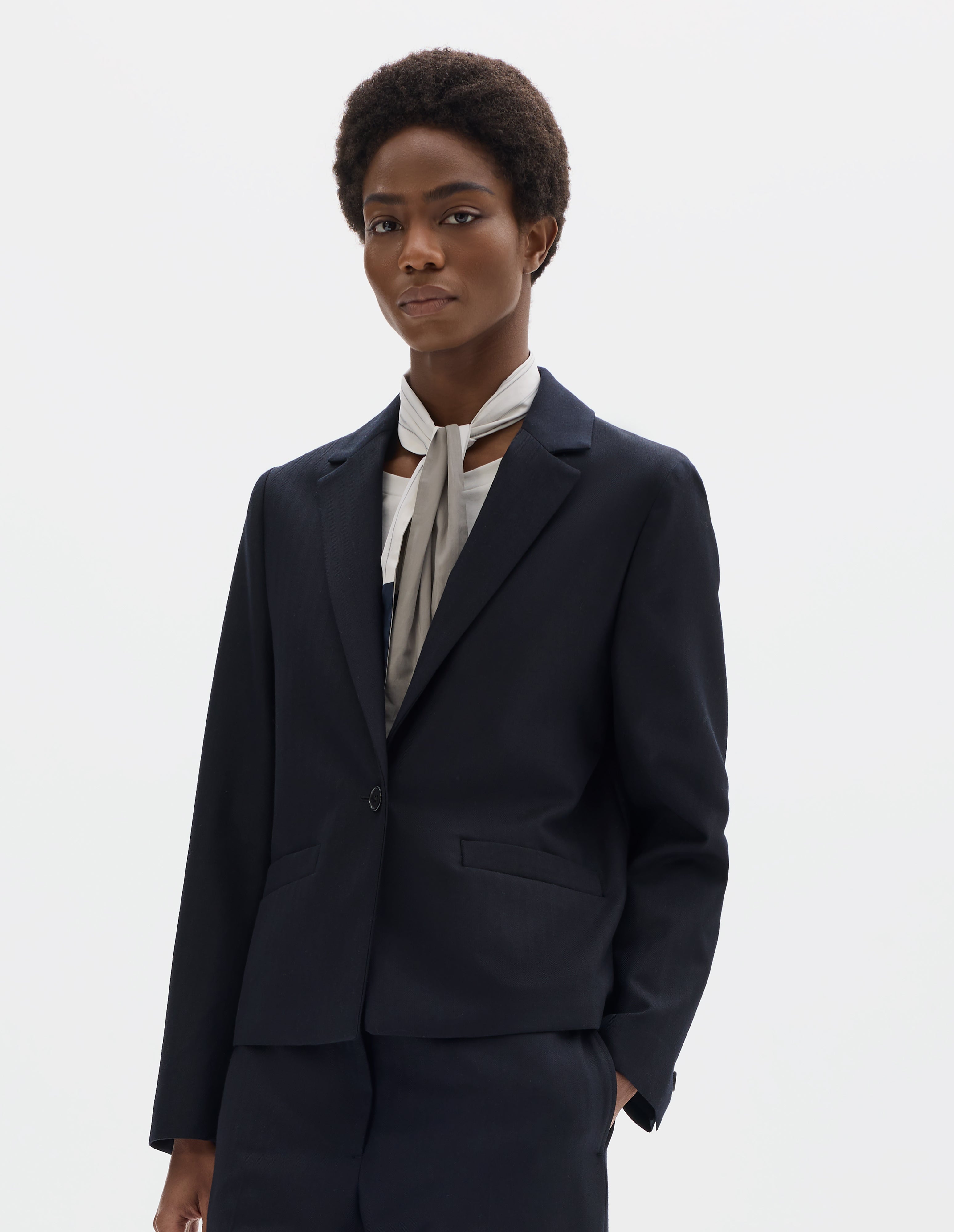 公*o様 MARGARET HOWELL SHADOW CHECK WOOL S Charcoal muted wool check Shirt Blazer | Margaret Howell