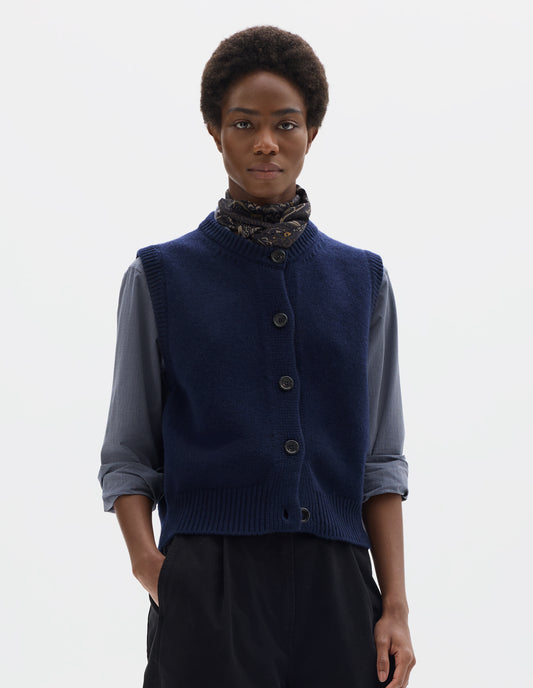 PAISLEY SCARF | SILK | INDIGO / TURMERIC