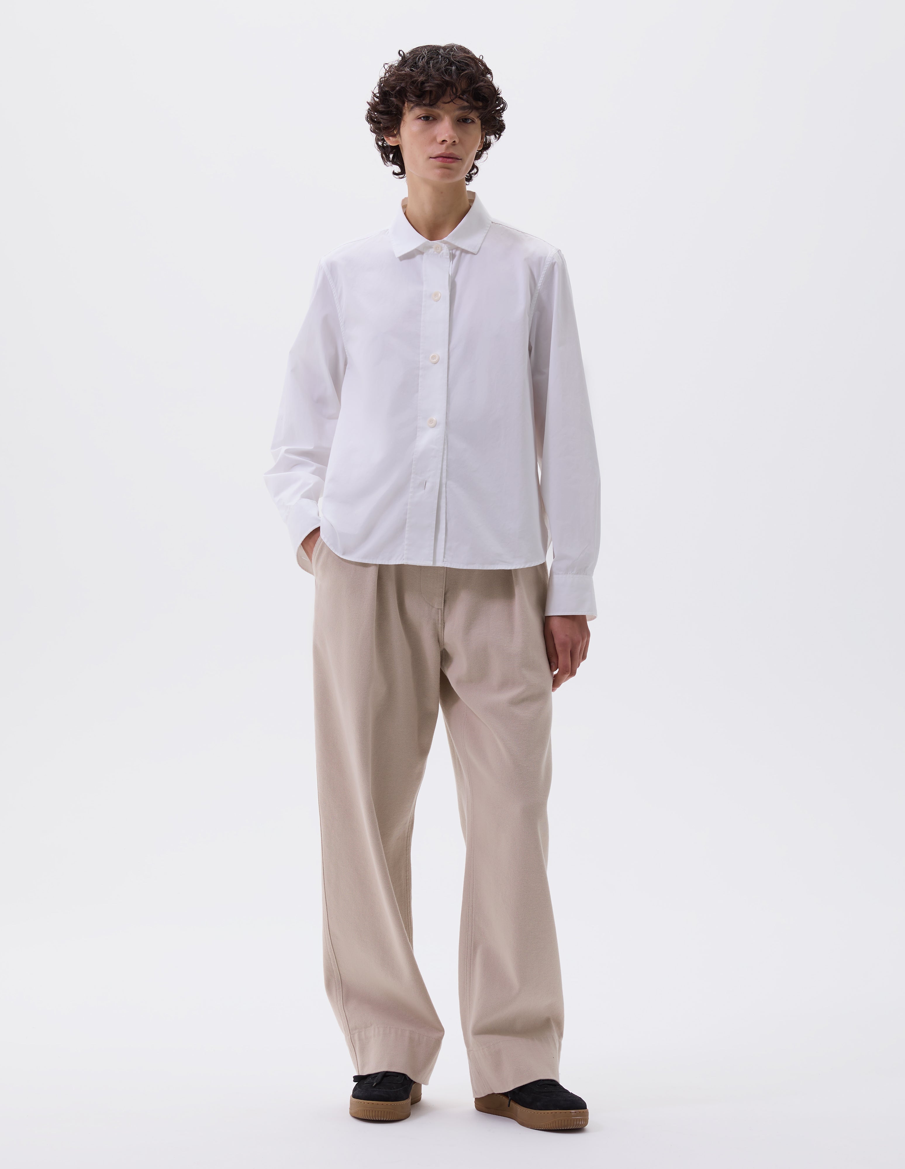 トップス MARGARET HOWELL PLAIN COTTON POPLIN PLAIN COTTON POPLIN | MARGARET HOWELL（マーガレット