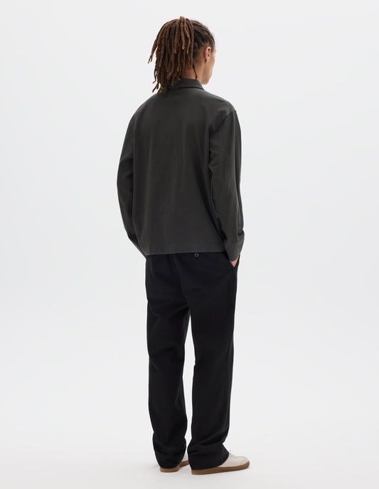 MHL. JERSEY SHIRT | HEAVY COTTON JERSEY | PEWTER