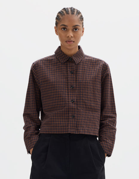 トップス MARGARET HOWELL LIGHTWEIGHT LINEN SHIRT Margaret-Howell-MHL-AW26-Women