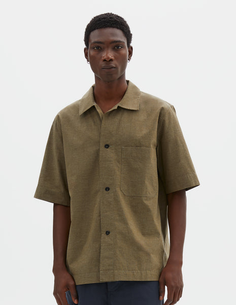 ☆24年モデル☆MHL, FADED COTTON SHIRTING DRESS Margaret-Howell-MHL-SS26-Men-