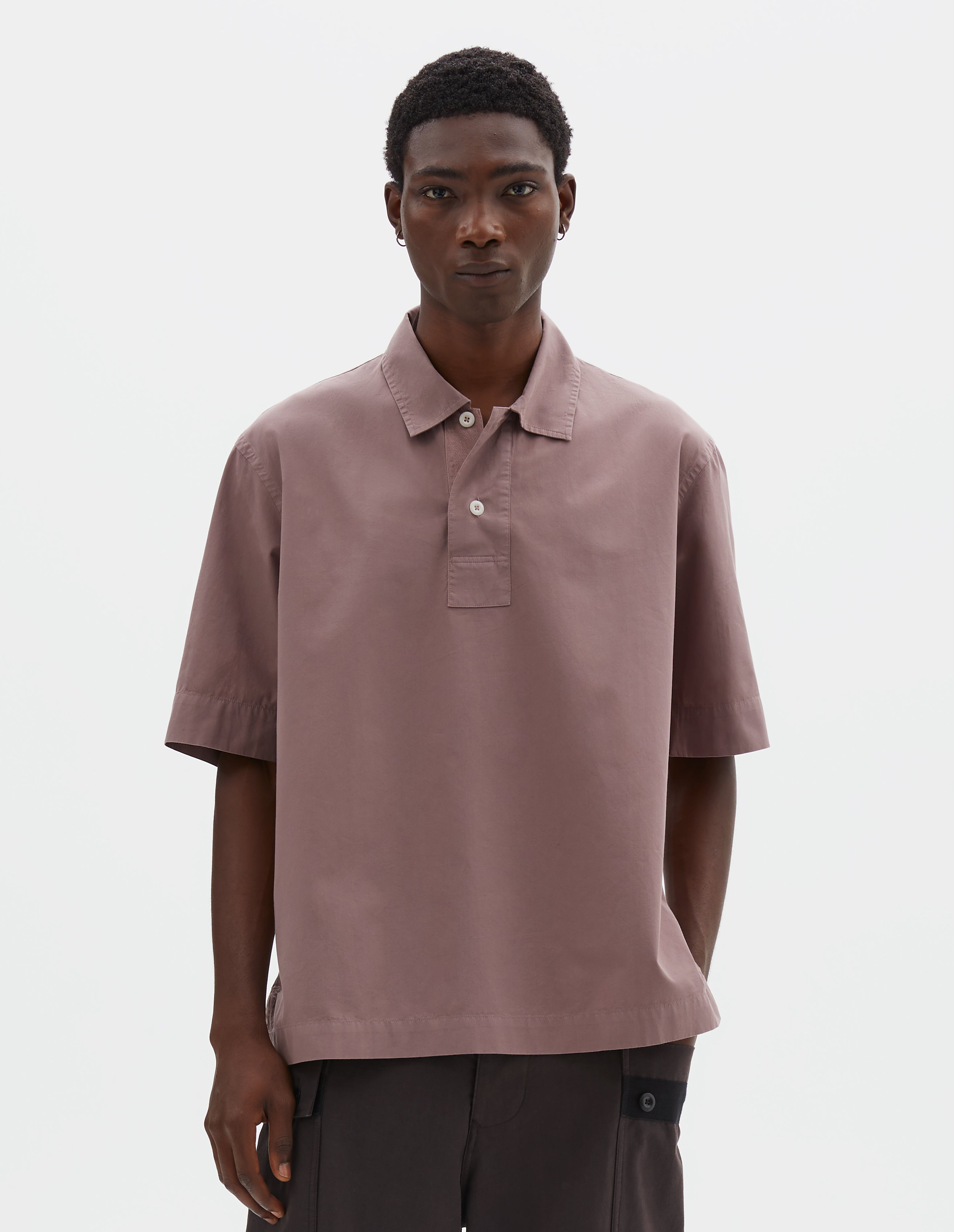 マーガレットハウエル MHL. WASHED COTTON 台形スカート リネン混 2