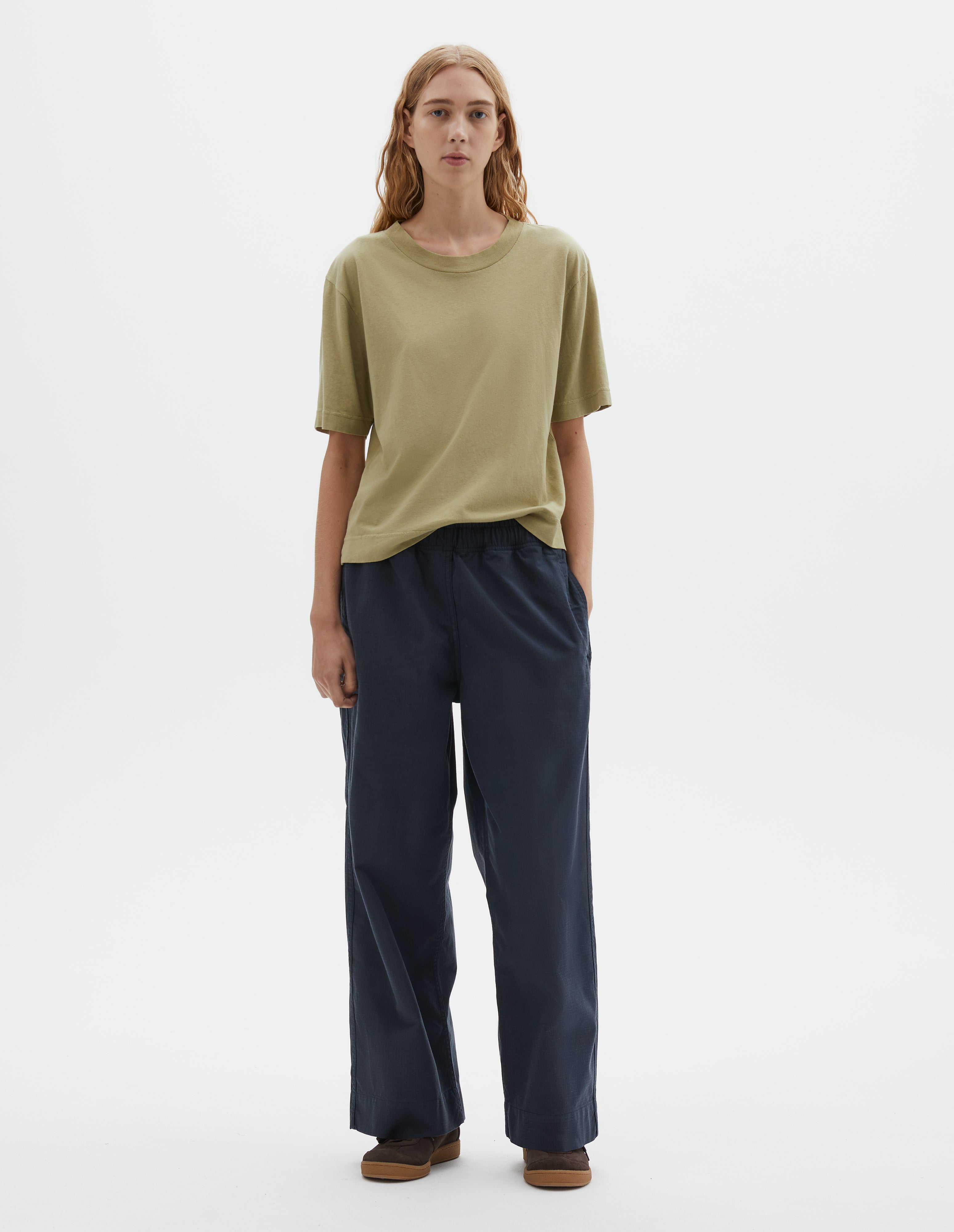 Ink washed cotton ripstop Sports Jogger | MHL. by Margaret Howell