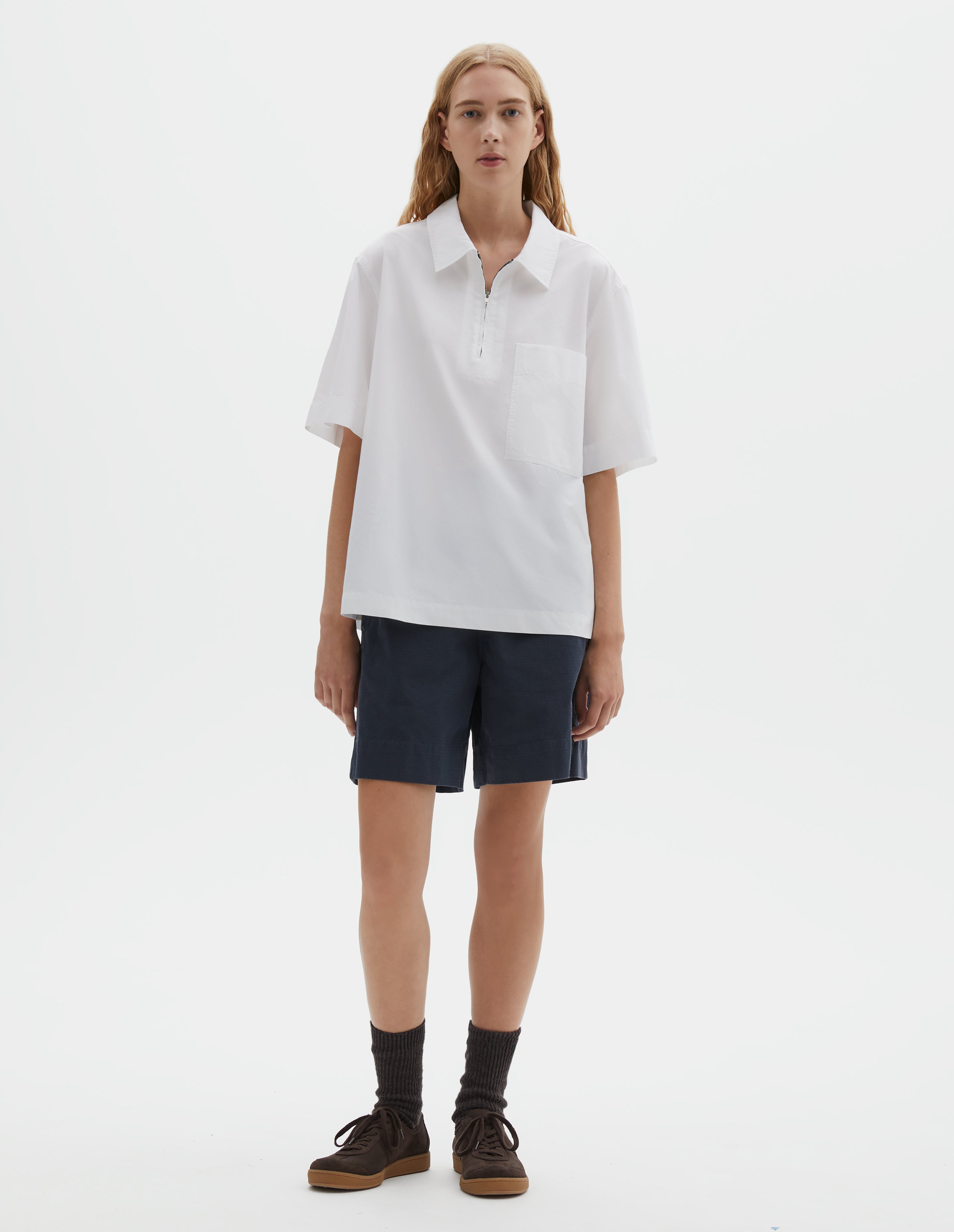 MHL 25SS FINE COMPACT COTTON POPLIN L FINE COMPACT COTTON POPLIN