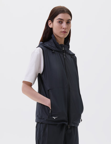 Ink ripstop Mizuno Rain Gilet | Margaret Howell