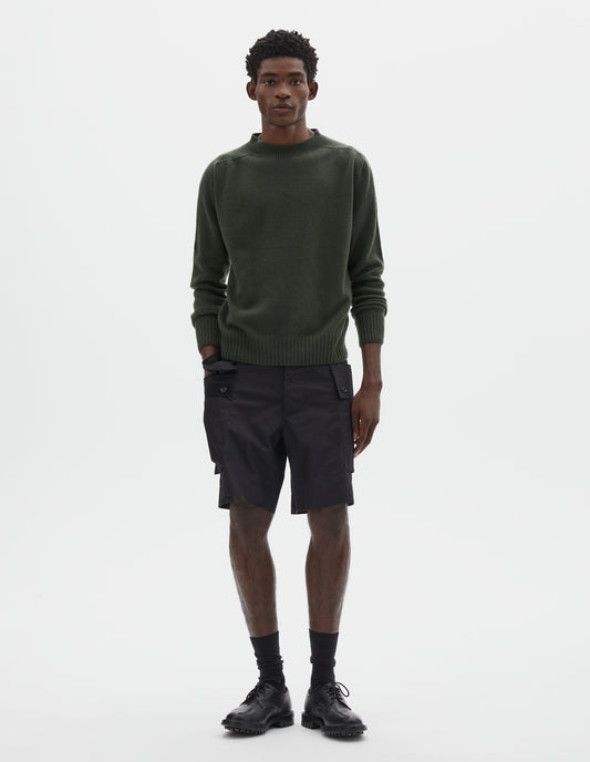 SEAMLESS CREW NECK | SOFT MERINO | CYPRESS