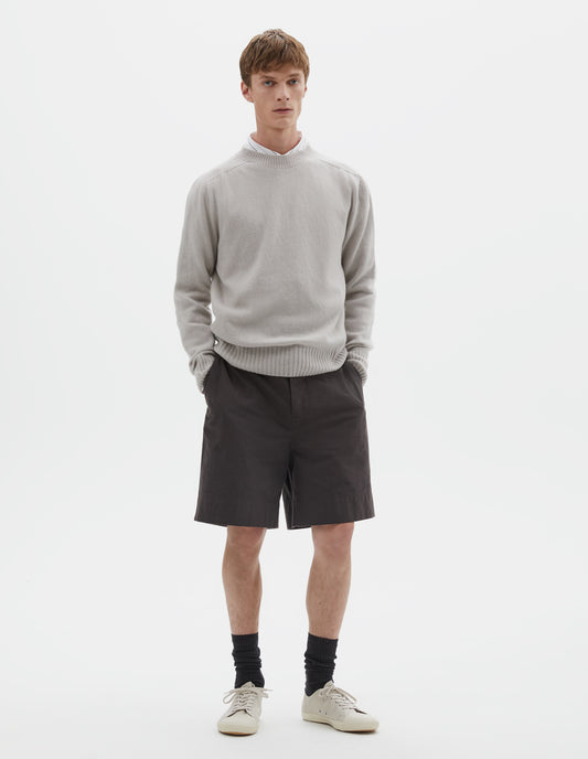 SEAMLESS CREW NECK | SOFT MERINO | CLOUD