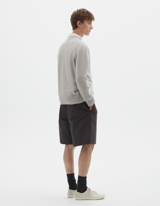 SEAMLESS CREW NECK | SOFT MERINO | CLOUD
