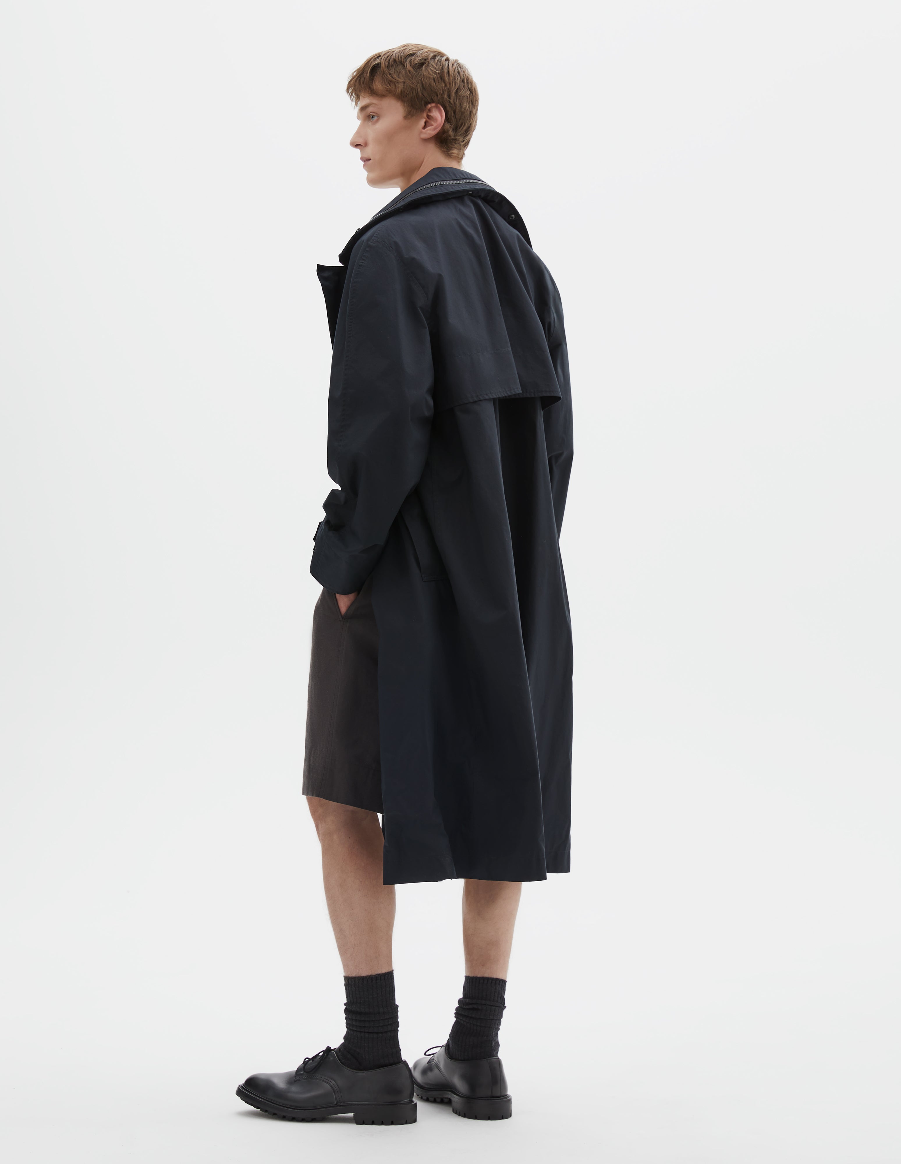 MARGARET HOWELL │ GORE-TEX │ men's coat Margaret Howell PAC-A-MAC — eye_C