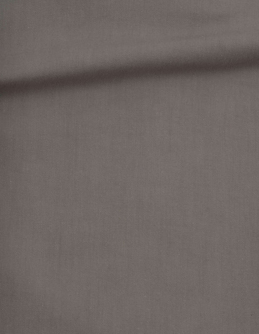 Beige jacket dense cotton drill fabric swatch.