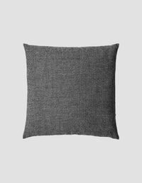 MOURNE CHECK CUSHION | LINEN / WOOL | BLACK / WHITE