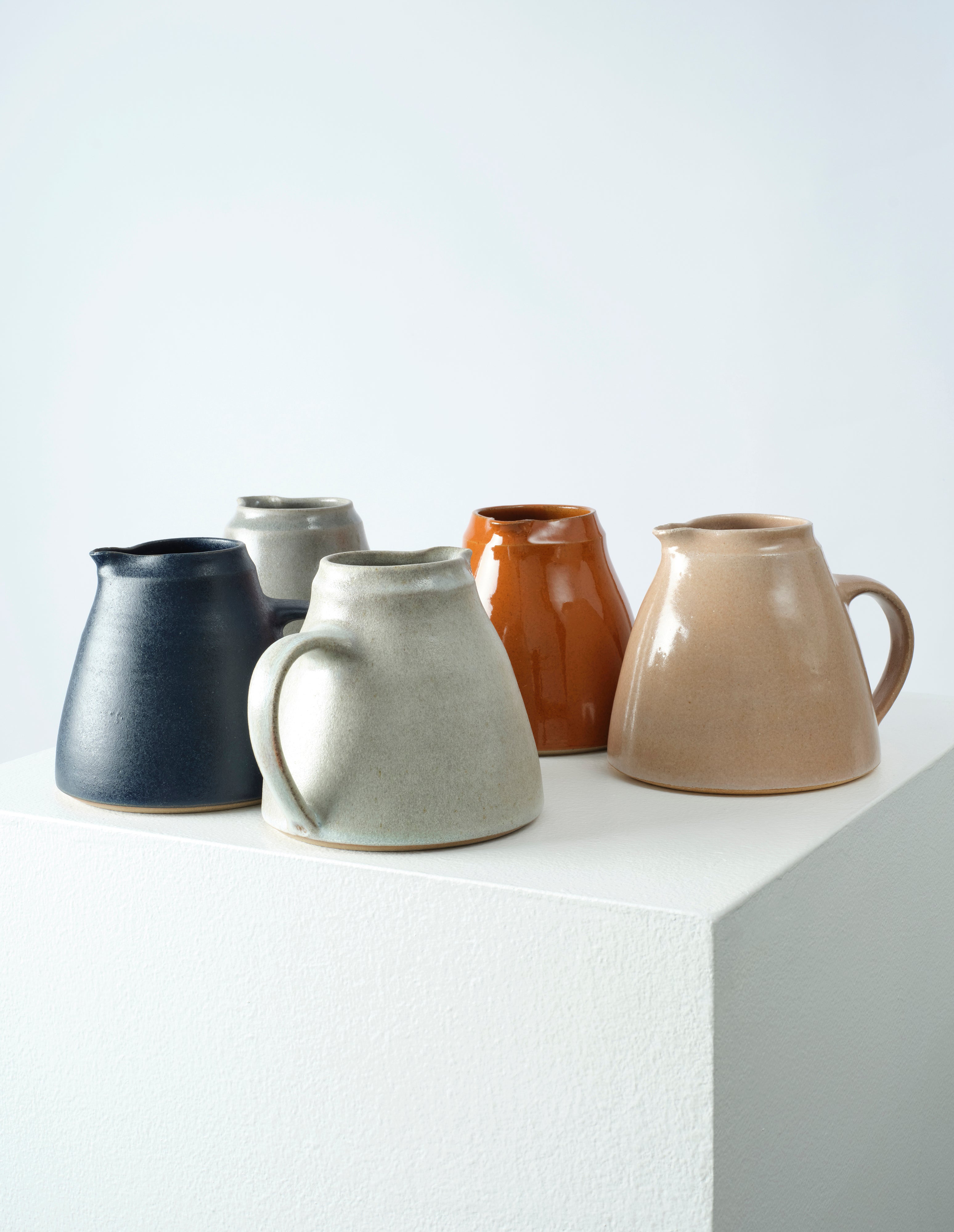 Navy stoneware Small Jug | Nicola Tassie for Margaret Howell