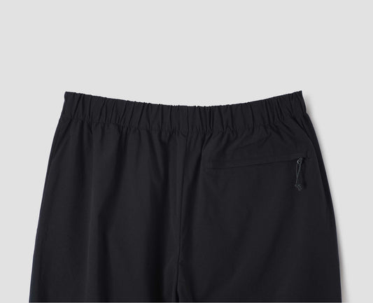 MIZUNO TRACK TROUSER | STRETCH POLYESTER POPLIN | BLACK