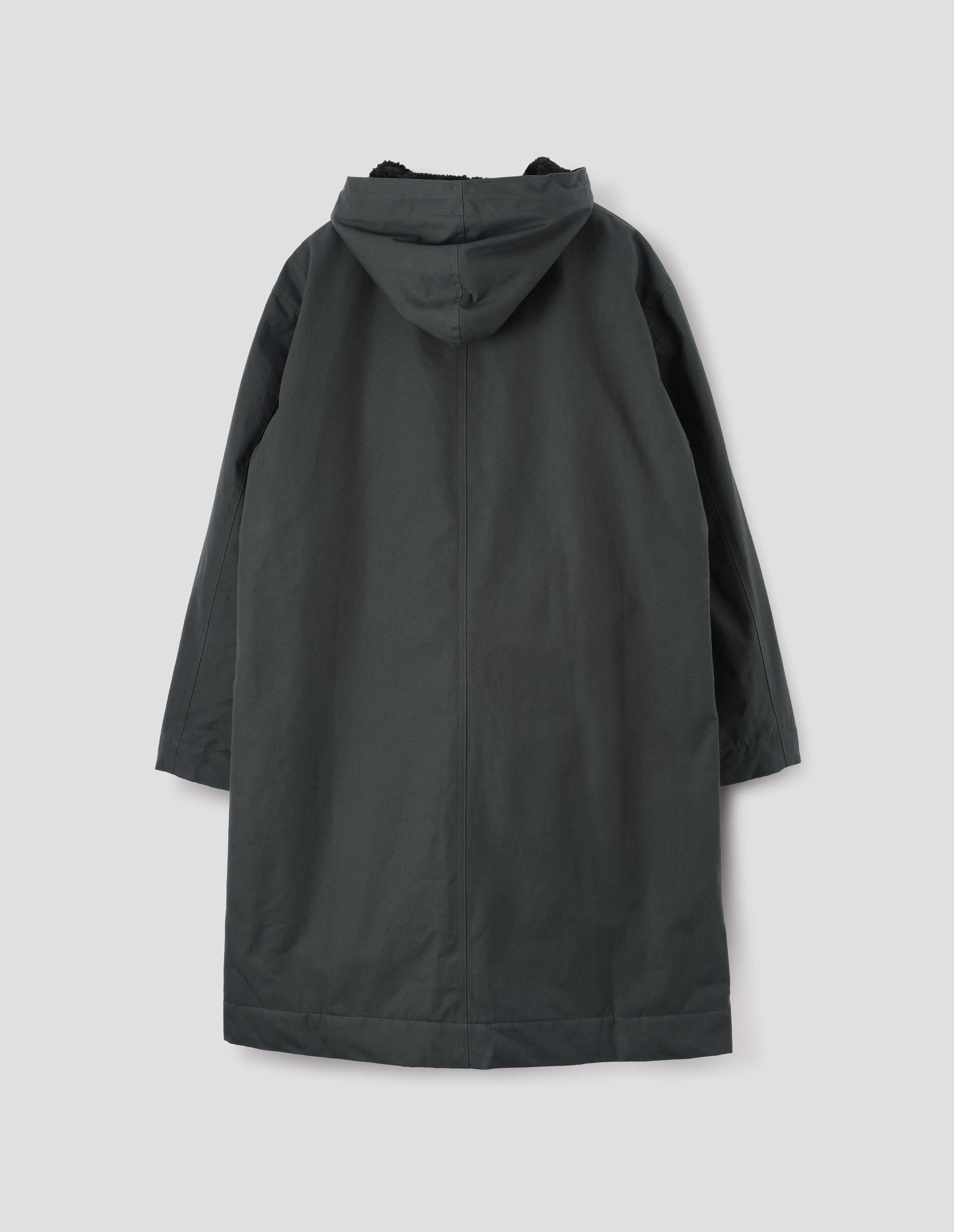 Algae dry cotton canvas Hooded Deck Parka | MHL. by Margaret Howell