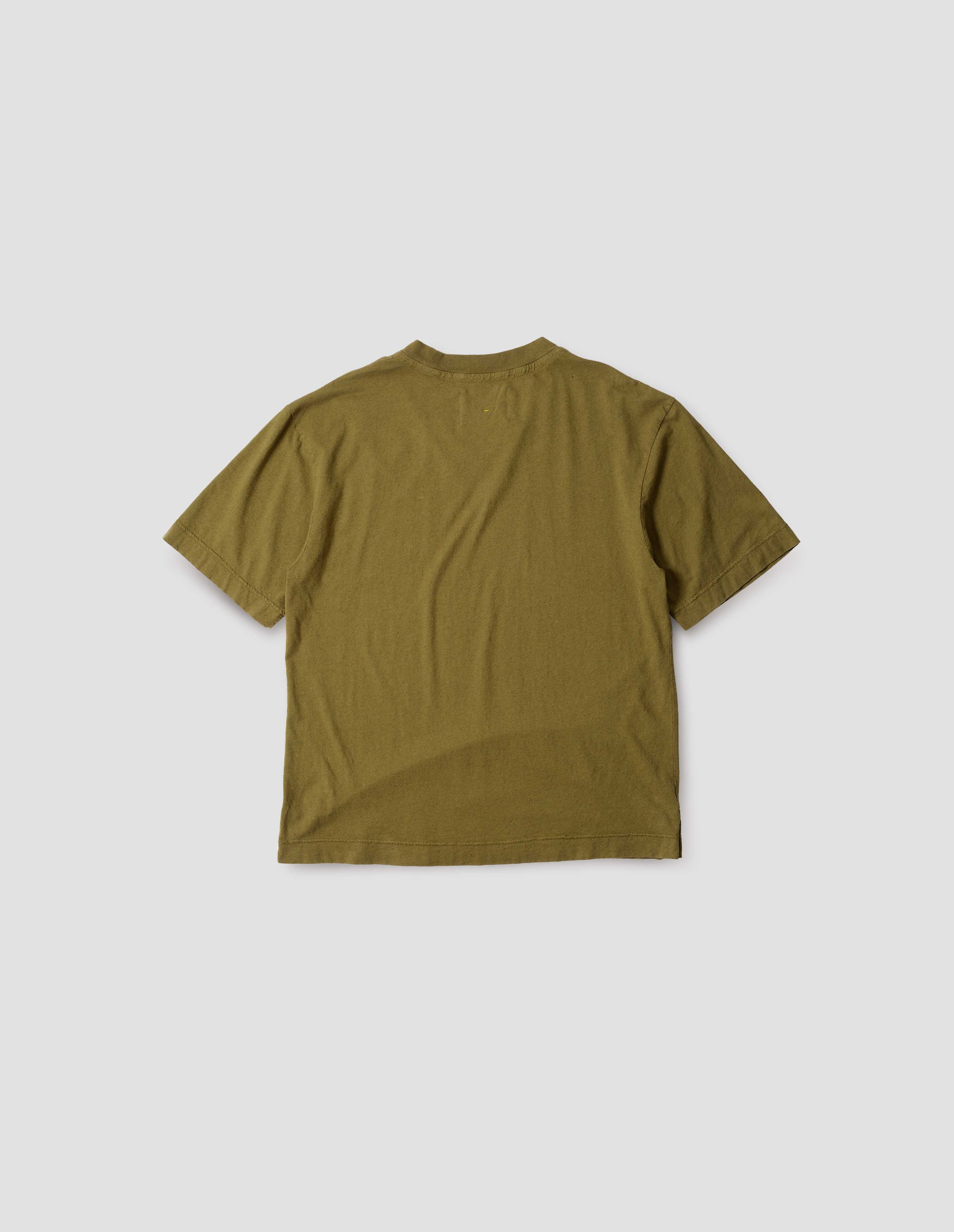 Moss organic cotton linen jersey Simple T-Shirt | MHL. by Margaret