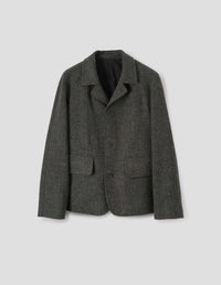 RAGLAN BLAZER | HARRIS TWEED | FLINT