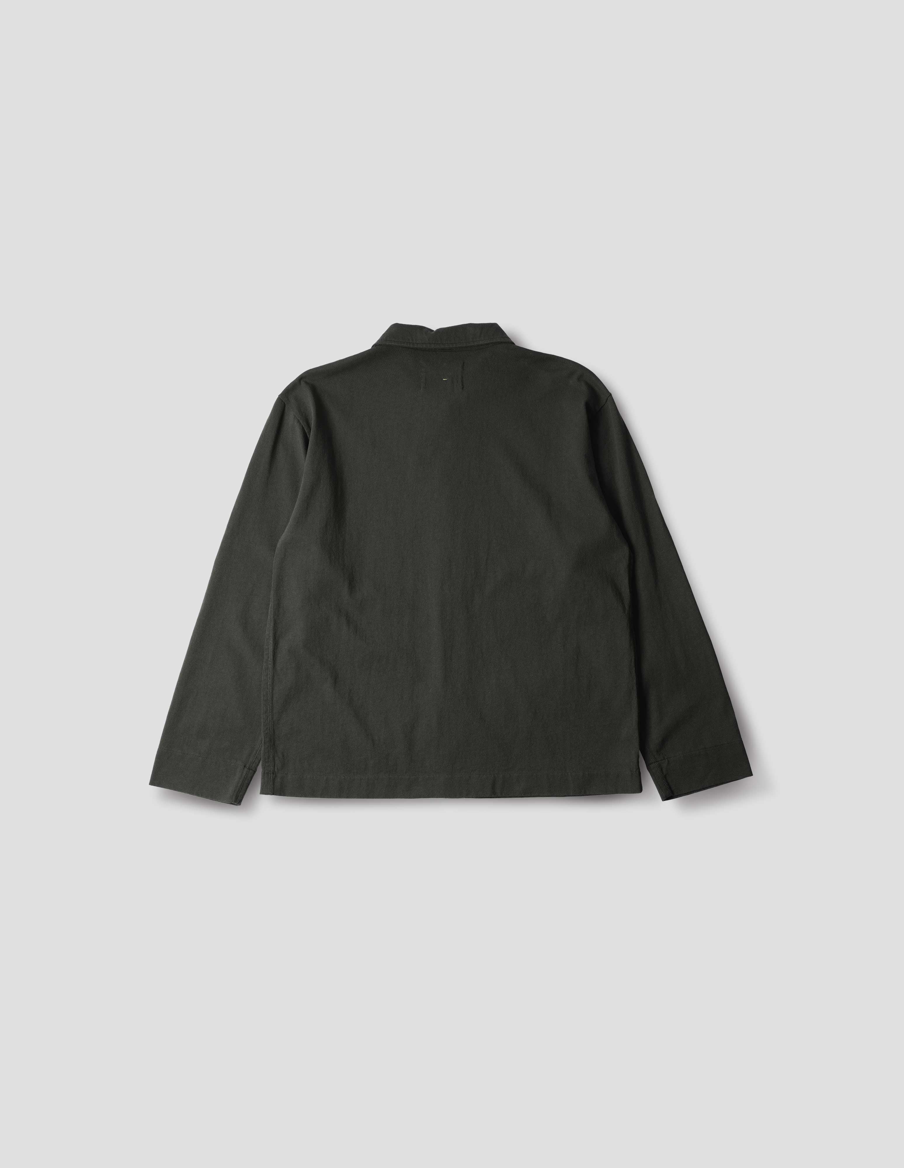 Pewter heavy cotton Jersey Shirt | MHL. by Margaret Howell