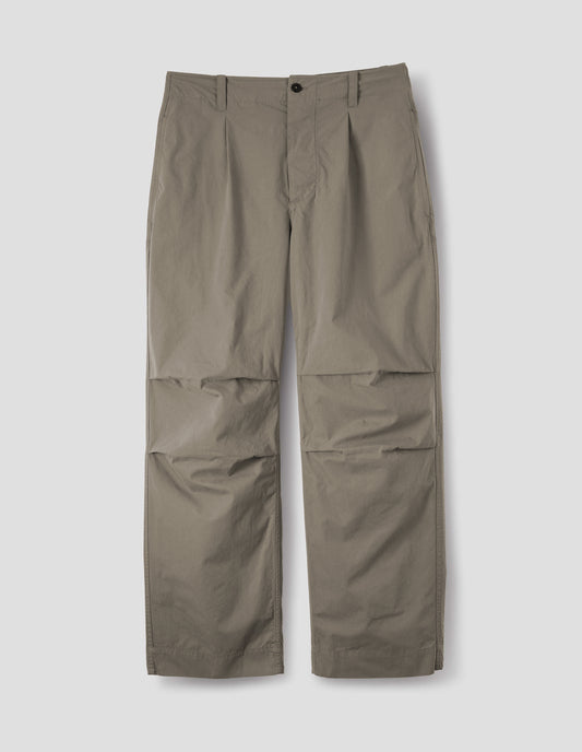 MHL. PARACHUTE TROUSERS | CRISP COTTON POPLIN | MOUSE
