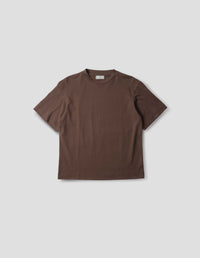 SHORT SLEEVE T SHIRT | COTTON JERSEY | EBONY