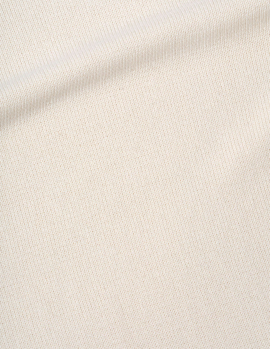 MHL. CROSS OVER CREW | DRY COTTON | ECRU