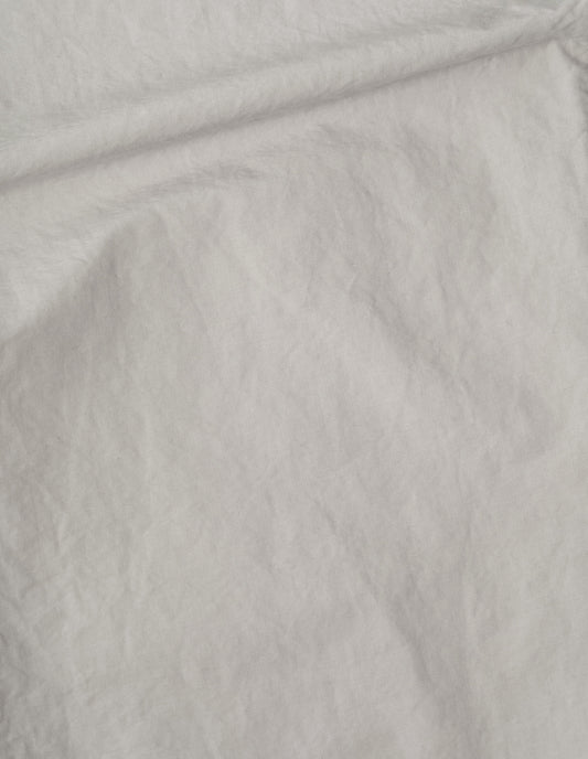 MHL. STORM FLAP SHIRT | DRY COTTON LINEN | PALE STONE