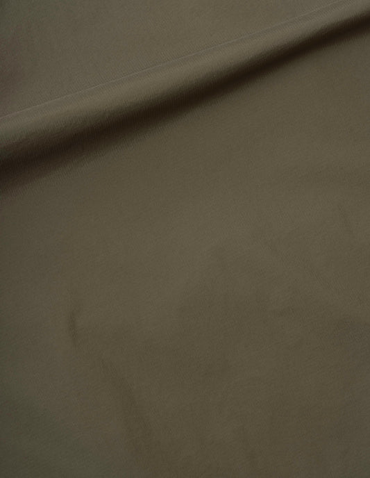 Green/brown trousers nylon ripstop fabric swatch.