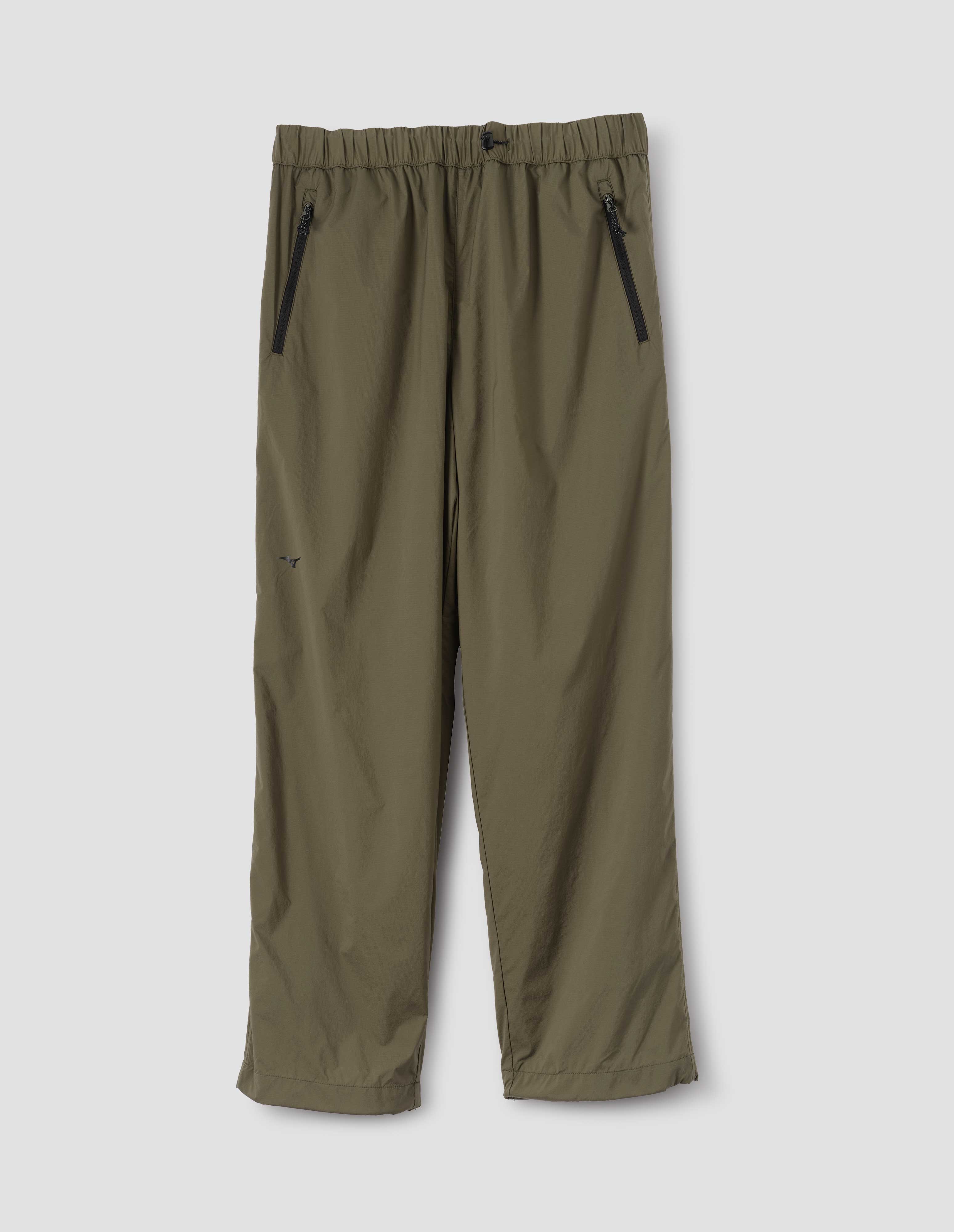 Khaki ripstop Mizuno Rain Trousers | Margaret Howell