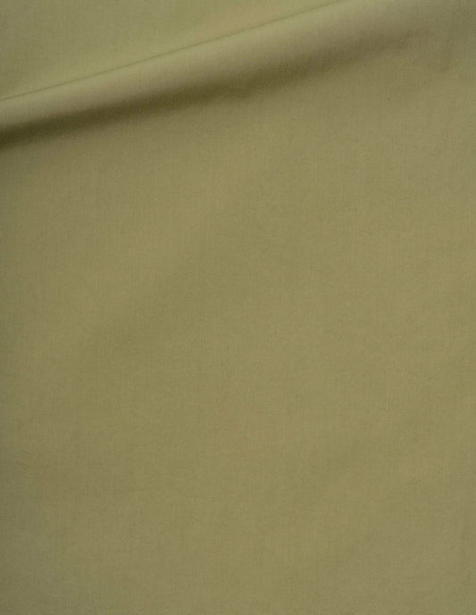 MONOGRAM SHIRT | FINE COTTON POPLIN | WARM OLIVE