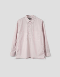 ARCHIVE OVERHEAD SHIRT | COMPACT COTTON PLAINWEAVE | DUSTY PINK