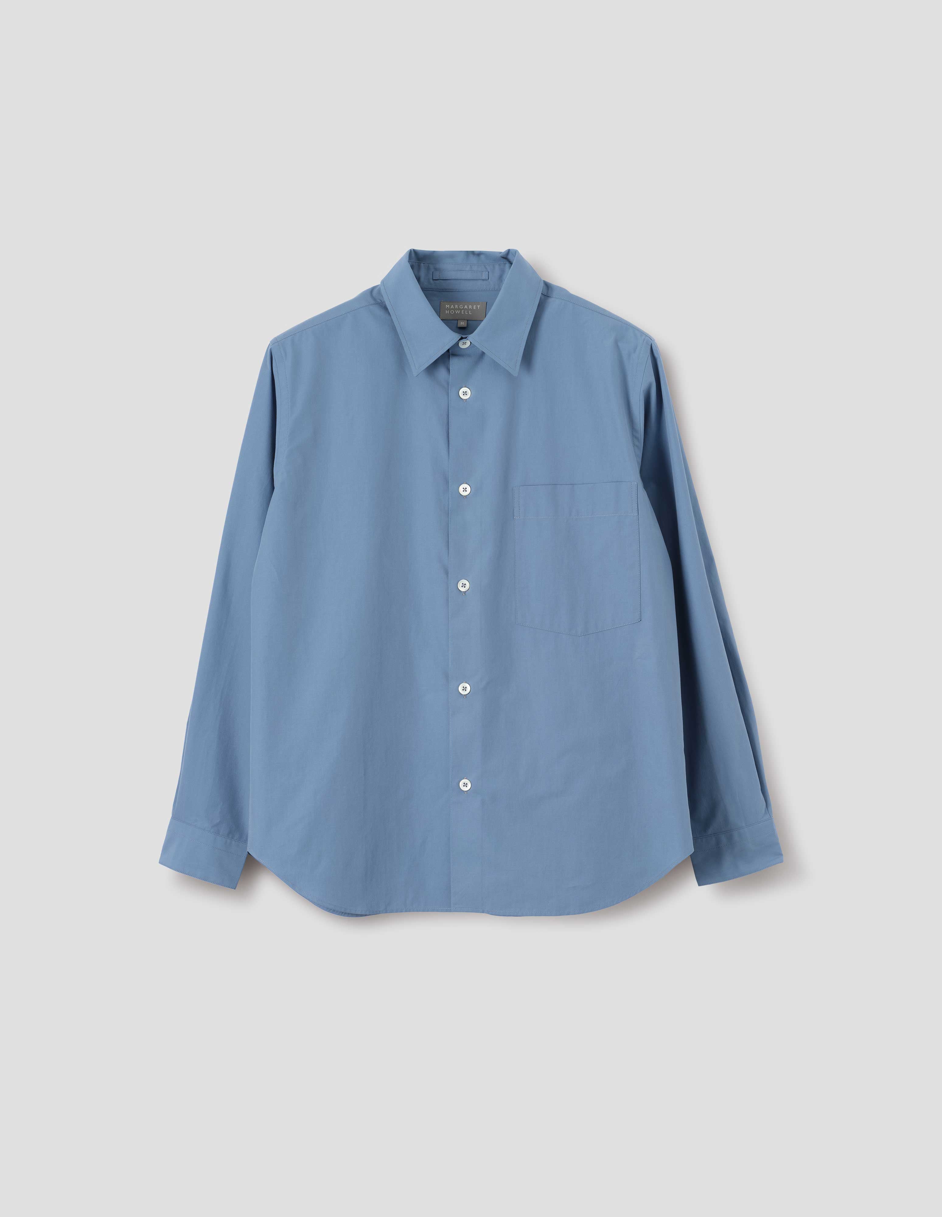 Marine yarn dye cotton Archive Overhead Shirt | Margaret Howell