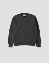 BONDED SWEATSHIRT | MERINO CASHMERE | STORM GREY