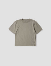 MHL. FLATLOCK CREW | MATTE JERSEY | TAUPE
