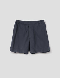 MHL. GYM SHORTS | WASHED COTTON RIPSTOP | INK