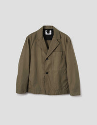 MHL. MINIMAL BLAZER | COTTON BLEND CORDURA | KHAKI