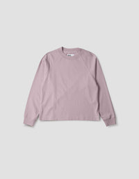 MHL. MOCK NECK T SHIRT | DRY COTTON JERSEY | HEATHER