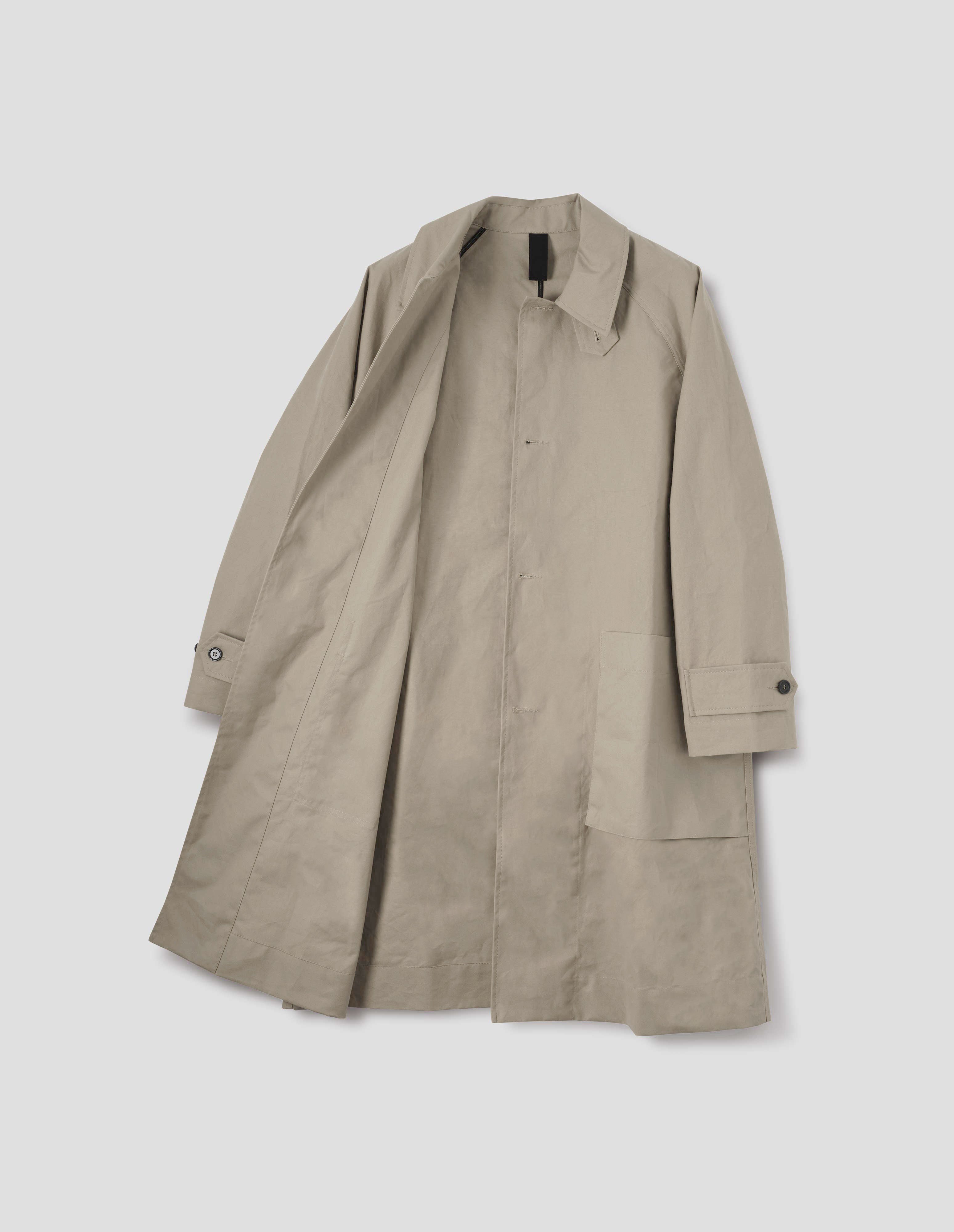 Concrete dry cotton canvas Railway Mac | MHL. by Margaret Howell