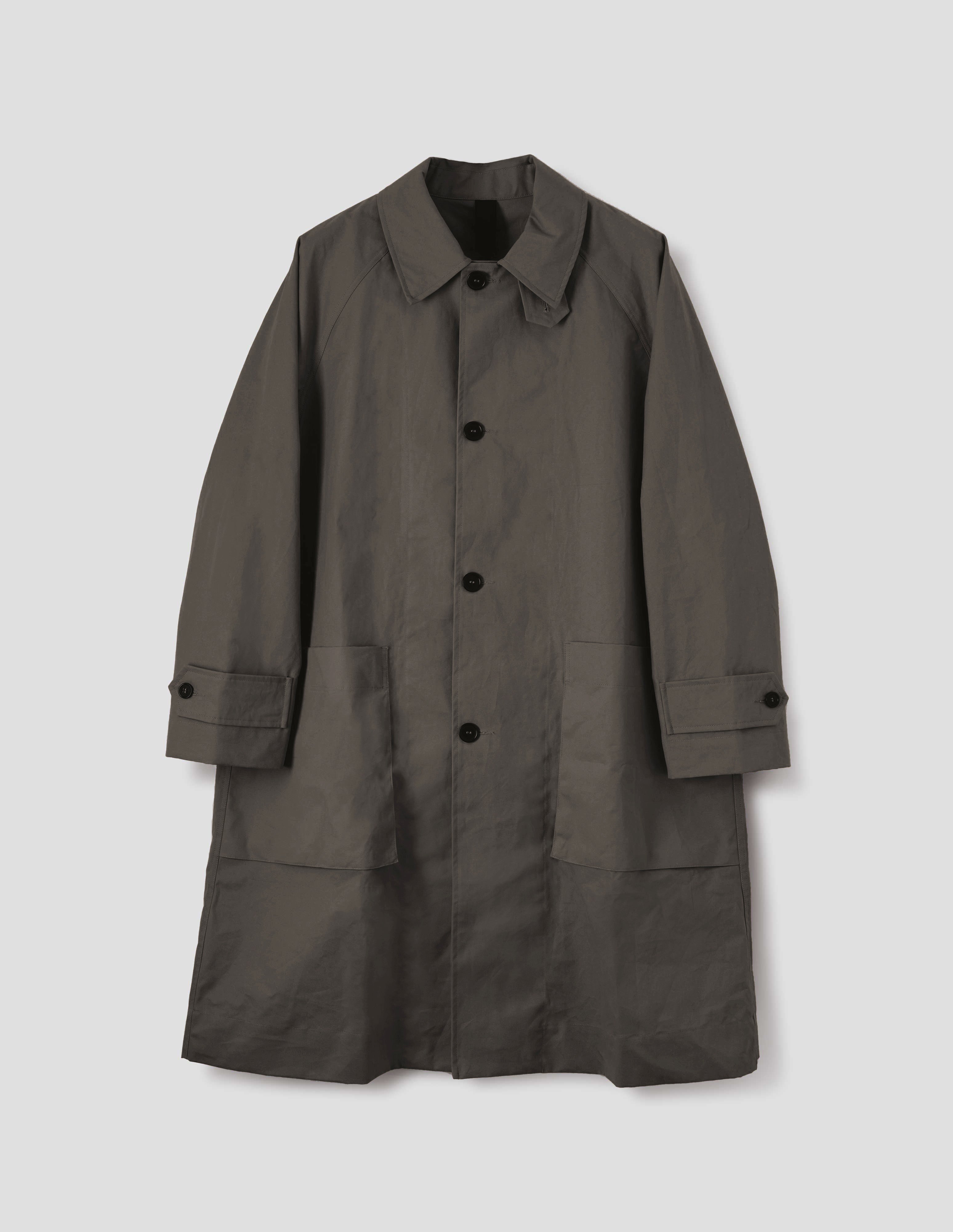 Elephant dry cotton canvas Railway Mac | MHL. by Margaret Howell