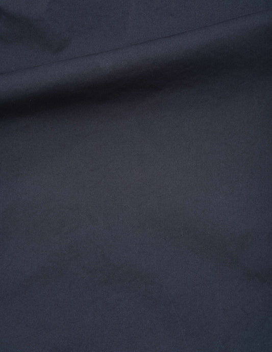 Dark navy blue cotton blend cordura trousers, fabric swatch.