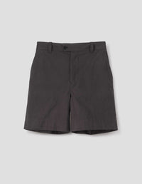 RELAXED SHORTS | DRY PLAINWEAVE COTTON | EARTH