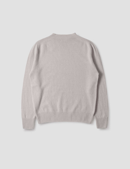 SEAMLESS CREW NECK | SOFT MERINO | CLOUD