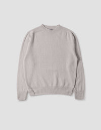 SEAMLESS CREW NECK | SOFT MERINO | CLOUD