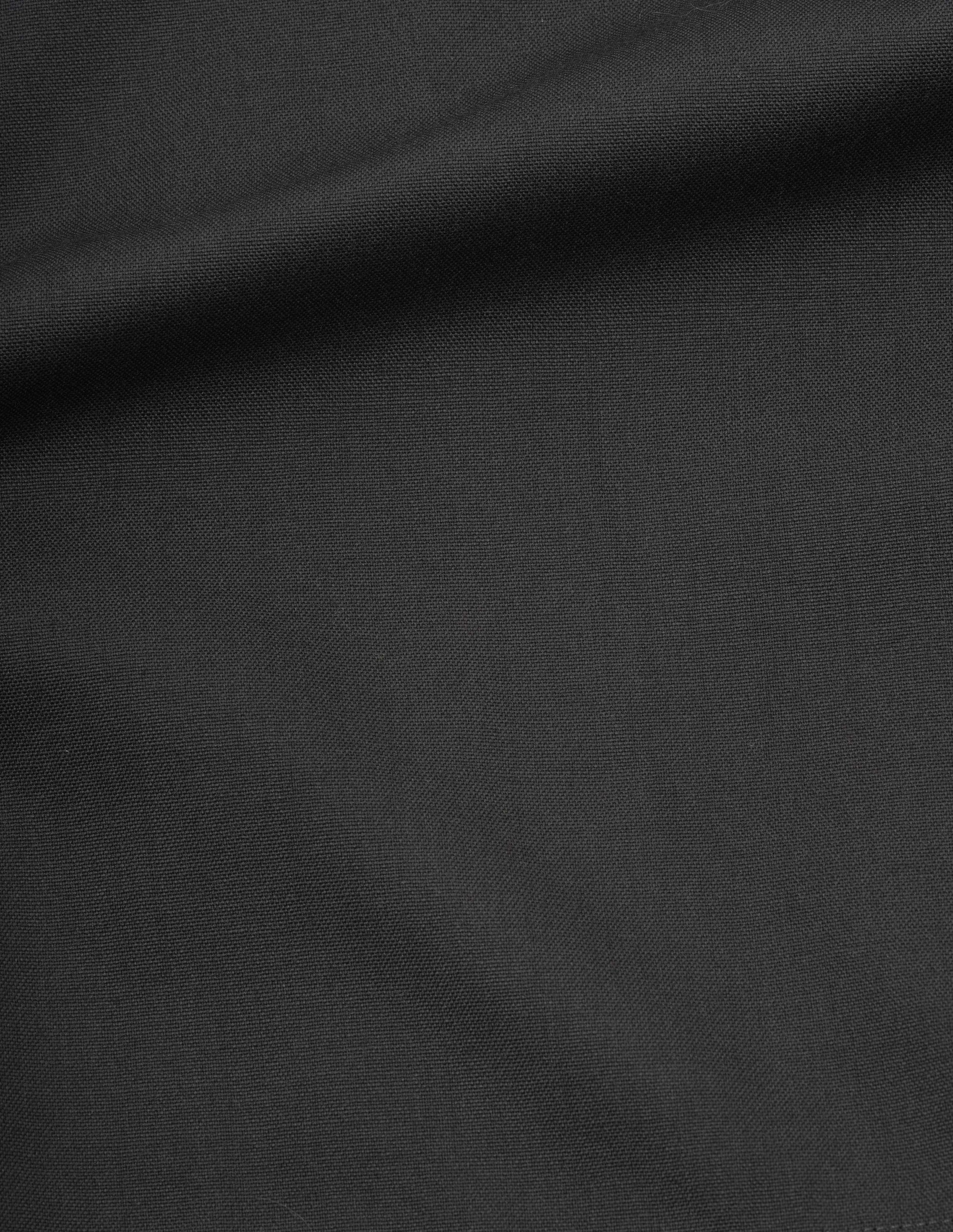 Dark grey double twisted wool jacket,, fabric swatch.