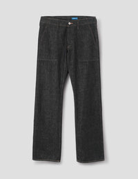 MHL. WORKER JEAN | DENIM TWILL | BLACK