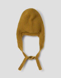 EAR FLAP HAT | SOFT SPUN WOOL | MUSTARD