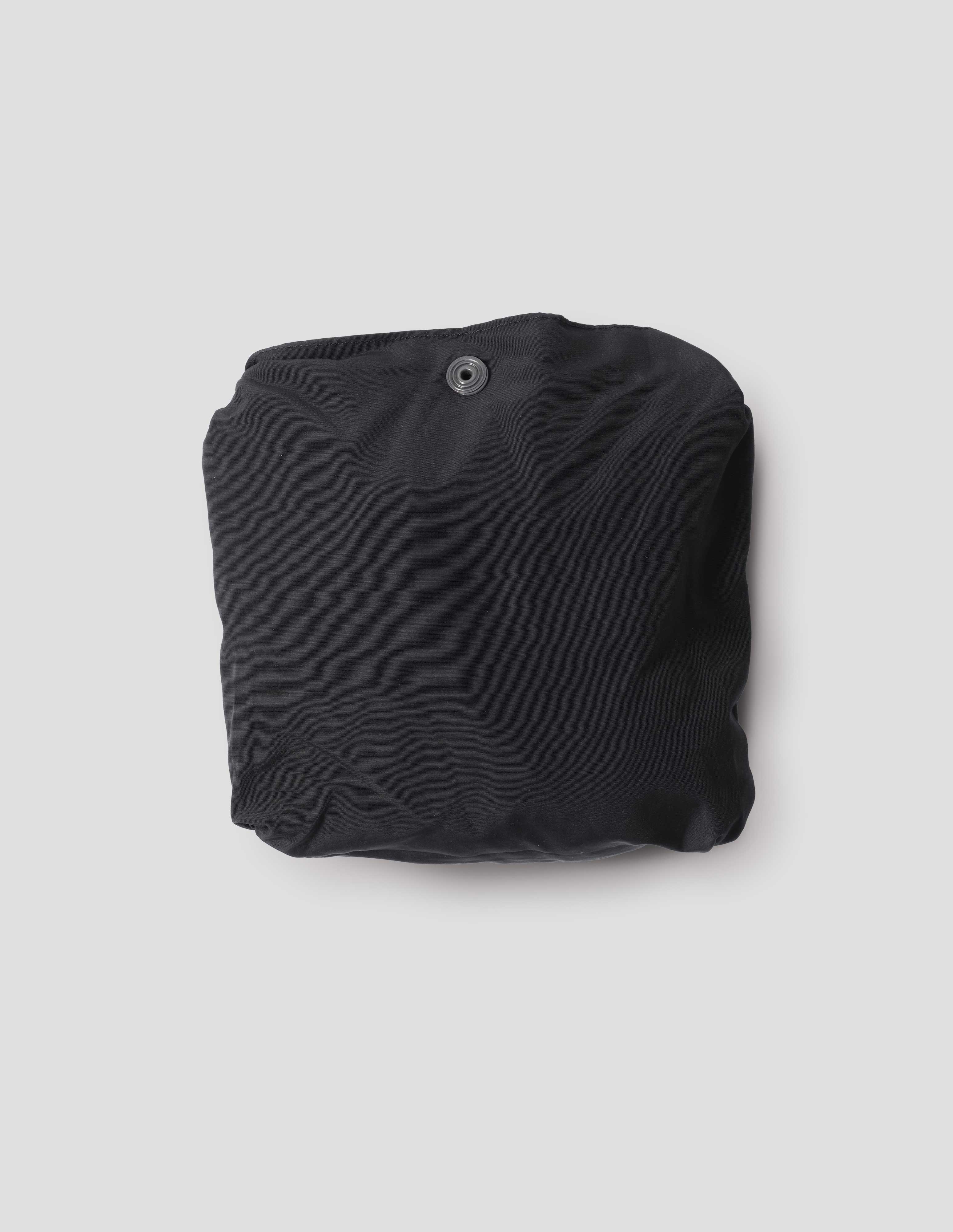 Black soft polyamide Parachute Tote | MHL. by Margaret Howell