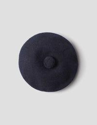 MHL. TAM O SHANTER | LAMBSWOOL | DARK NAVY